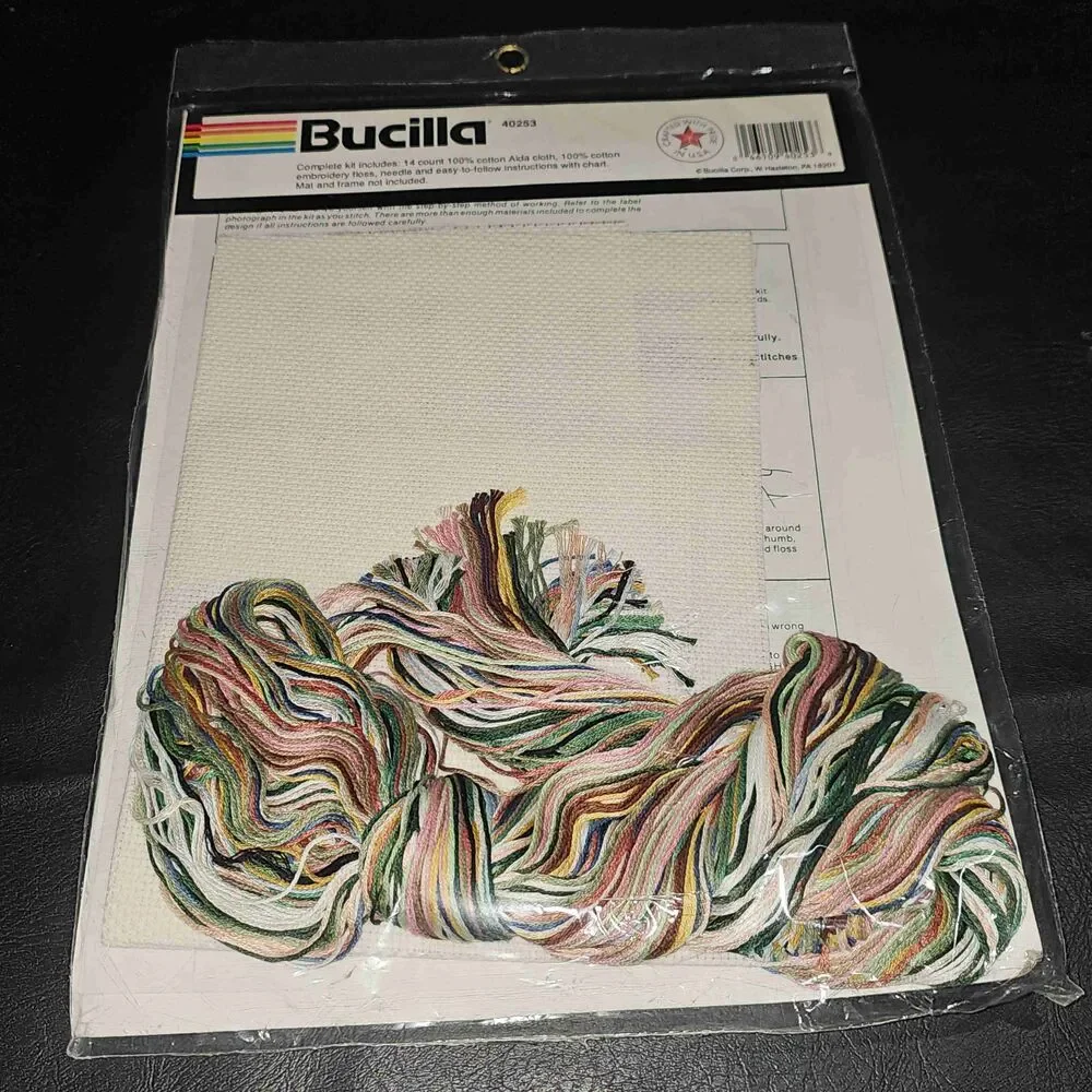 New Bucilla‎ Praying Hands Cross Stitch Kit 40253 9x12
